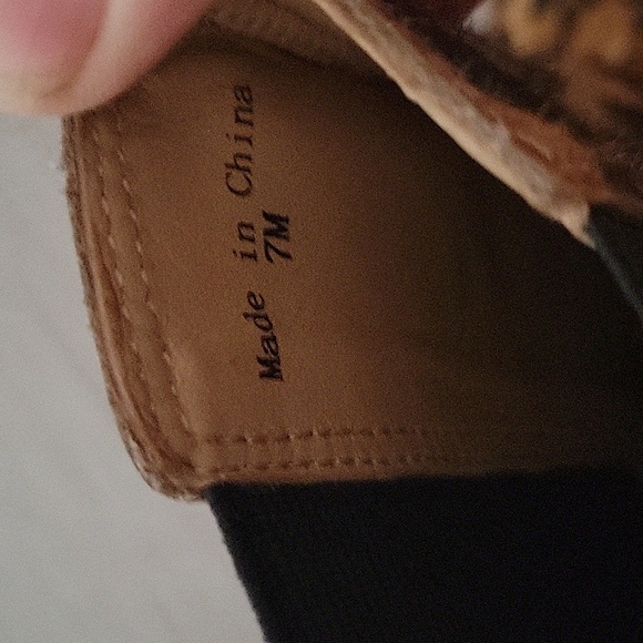 DIANE VON FURSTENBURG Nadine Leopard Print Hair Calf Leather Ankle Booties heel - Picture 8 of 8